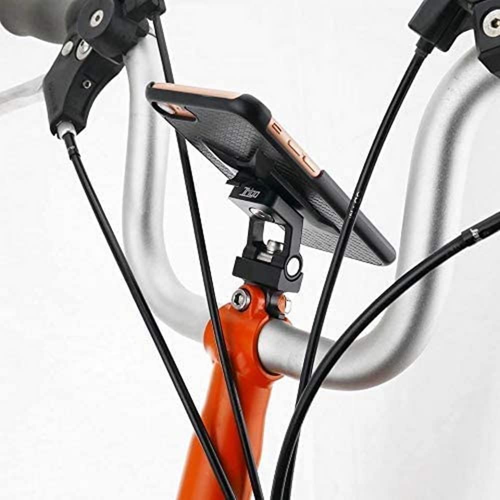 Trigo Bike Phone Mount Holder for Brompton Folding Bicycles (2018 Upgrade) - Perfect for Cycling, Commuting & Outdoor Adventures