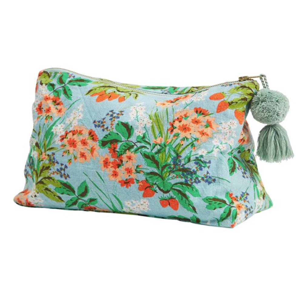 Yarrow Cosmetic Bag - Waterproof Makeup Pouch for Travel & Daily Use | Compact Organizer for Toiletries, Brushes & Beauty Essentials