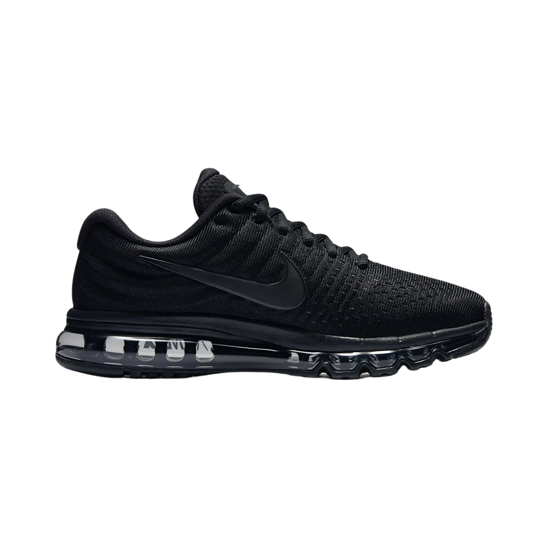 Nike Air Max 2017 Running Shoes - Black Men's Athletic Sneakers for Jogging, Gym Workouts & Casual Wear