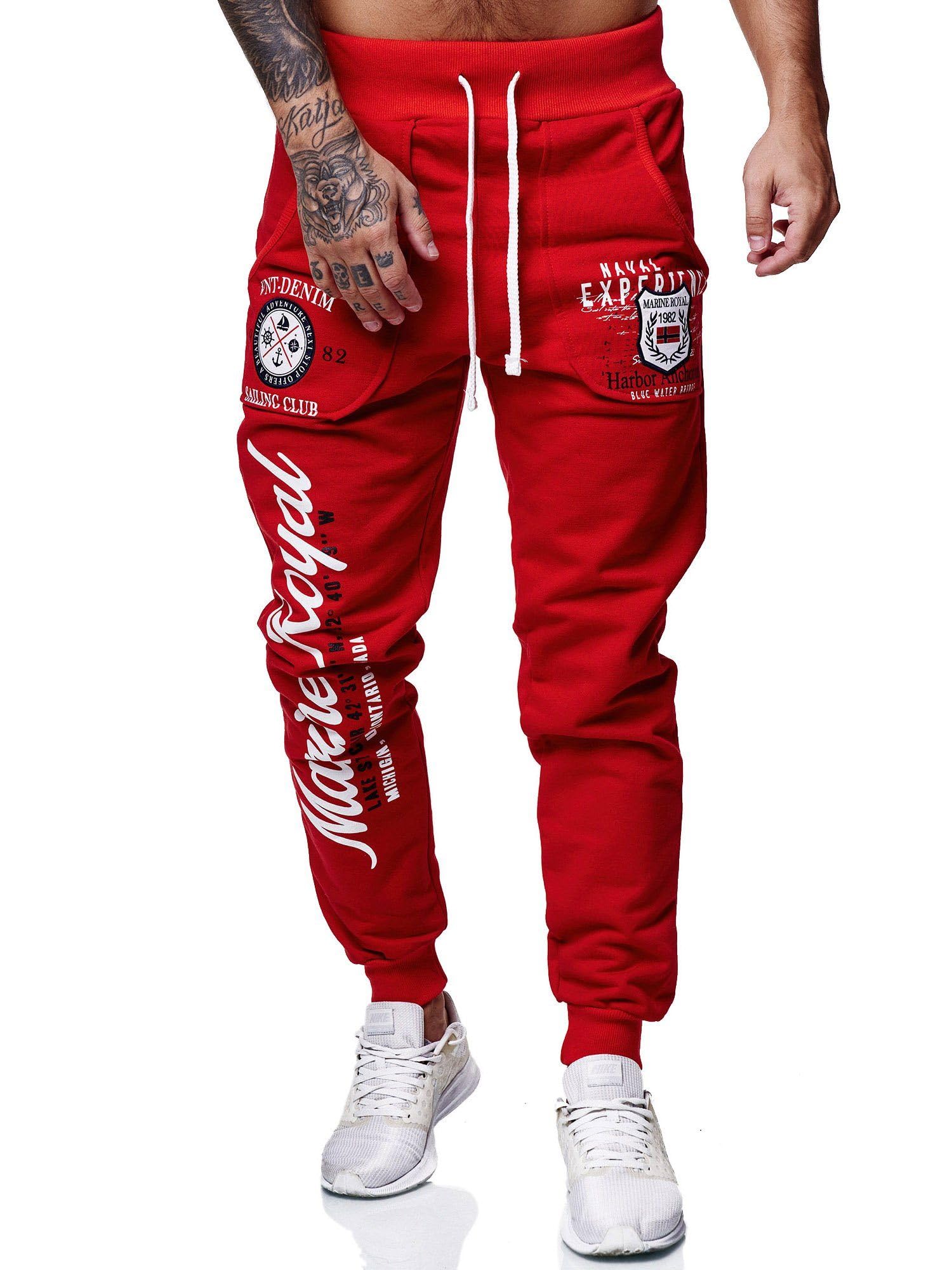 Marine Royal Men's Jogger Pants - Athletic Running Sweatpants for Sports, Fitness & Casual Wear | Gym, Lounge & Outdoor Activities
