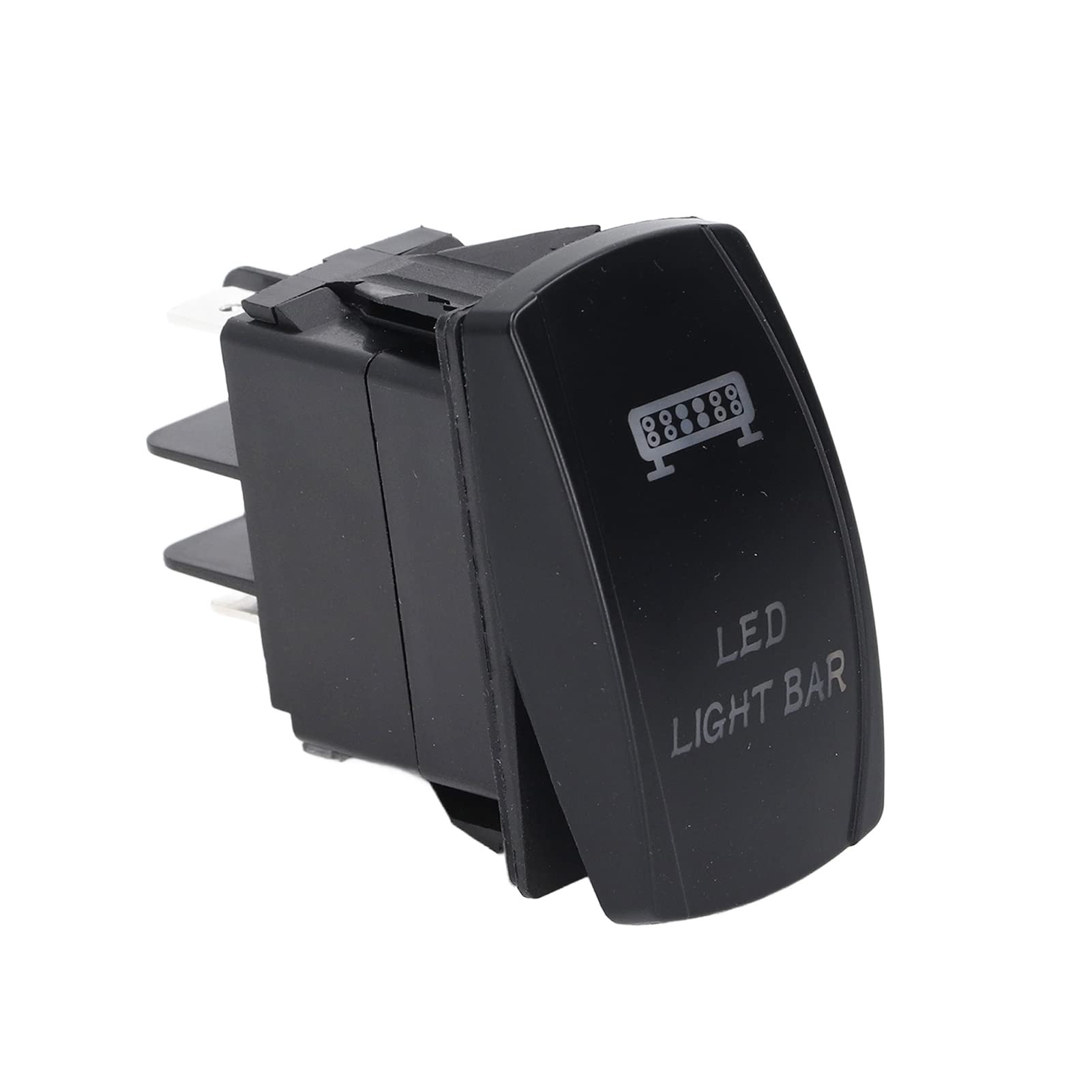 12V/24V LED Light Bar Switch - 5PIN Heat Resistant (-40°C to +85°C) for Yachts, Motorhomes, Boats & Off-Road Vehicles | Waterproof Marine Grade Toggle Switch for Outdoor Lighting Control