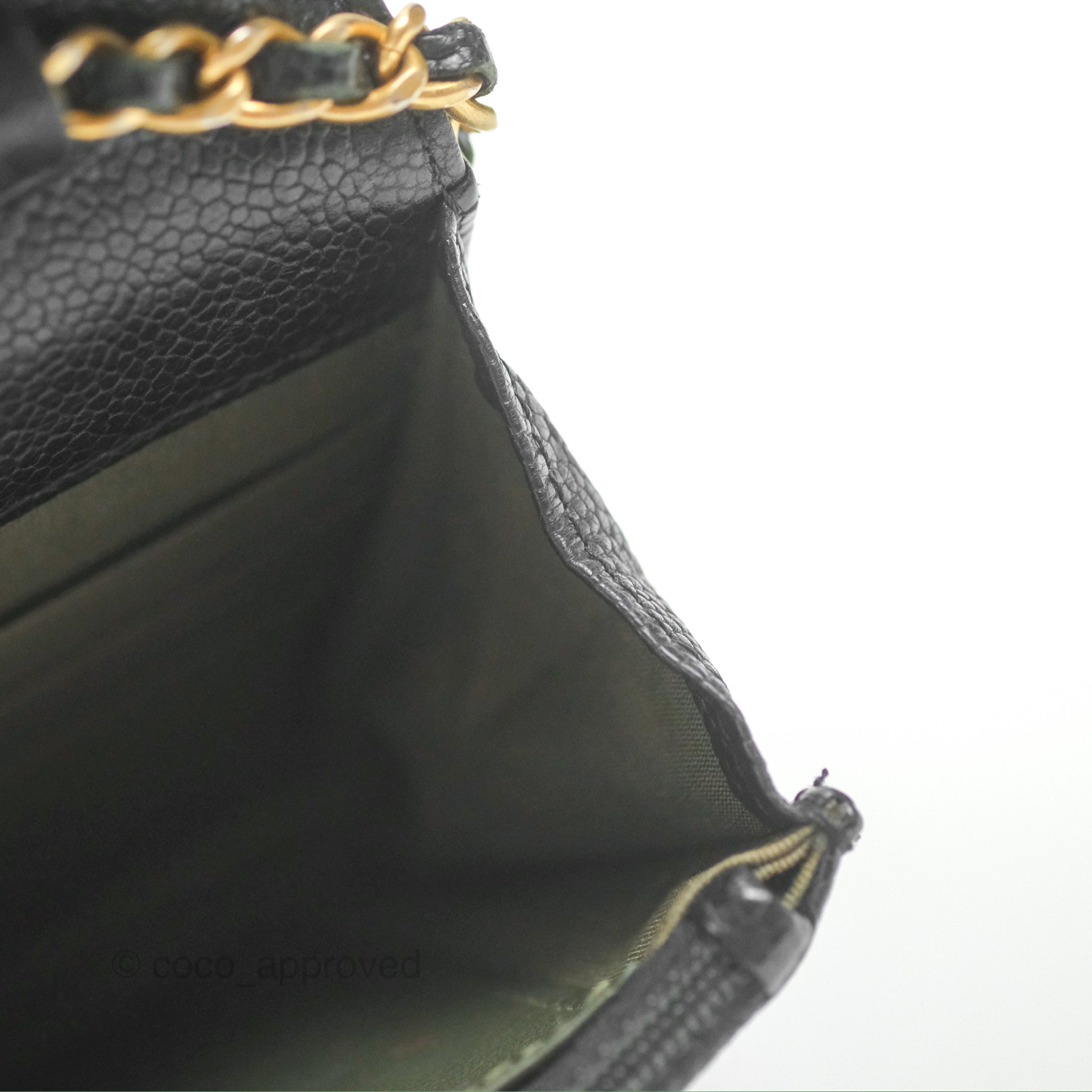 Chanel Boy Wallet on Chain WOC Black Caviar Gold Hardware - Luxury Crossbody Bag for Women, Perfect for Evening Events & Daily Use