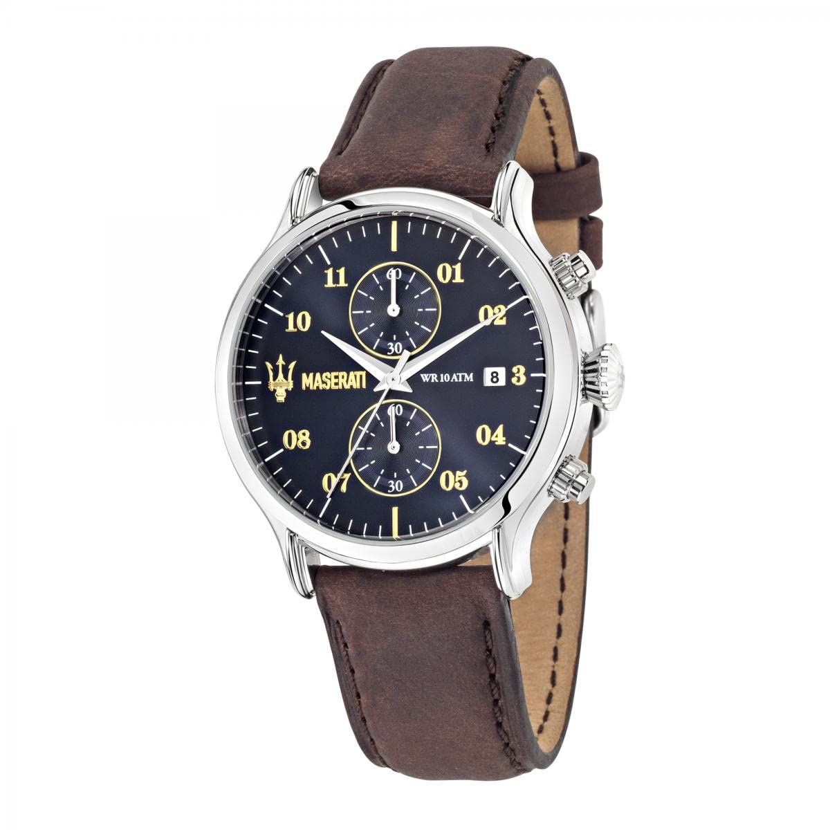 Maserati R8871618001 Men's Quartz Watch - Luxury Stainless Steel Chronograph for Business & Formal Occasions