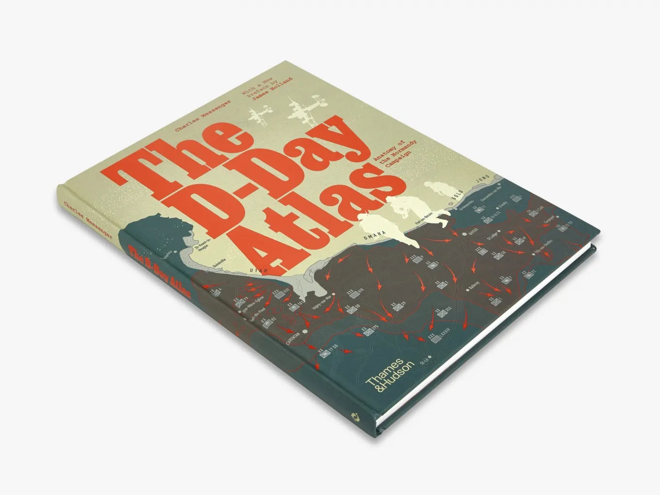 D-Day Atlas: World War II Historical Map Book - Perfect for History Buffs, Students & Military Enthusiasts