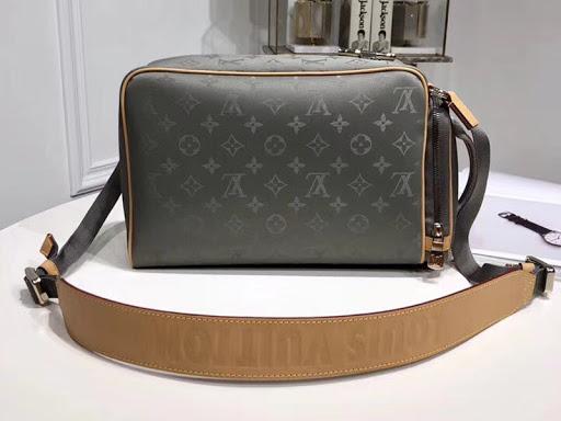 Authentic Louis Vuitton Monogram Titanium Camera Bag - Luxury Crossbody Bag for Women, Perfect for Travel, Date Night & Everyday Use