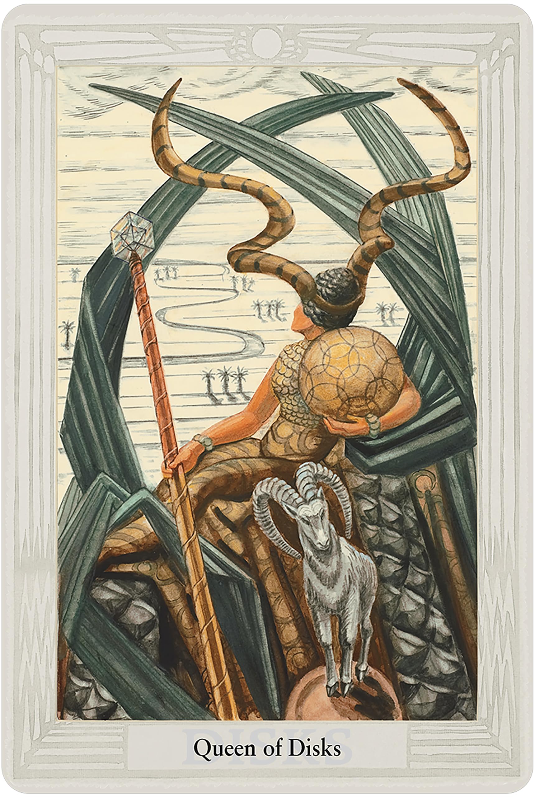 Aleister Crowley Thoth Tarot Deck - Premium 78-Card Divination Set for Beginners & Professionals | Perfect for Spiritual Guidance, Meditation & Fortune Telling