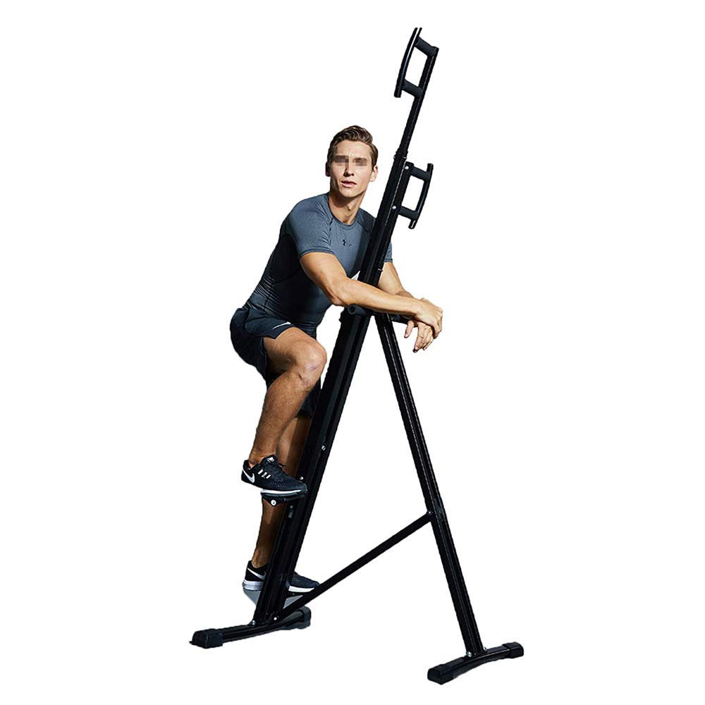 Folding Vertical Climber Machine - Cardio Stepper for Home Gym Workouts | Full Body Exercise Equipment for Weight Loss & Fitness Training | Perfect for Small Spaces & Apartment Workouts