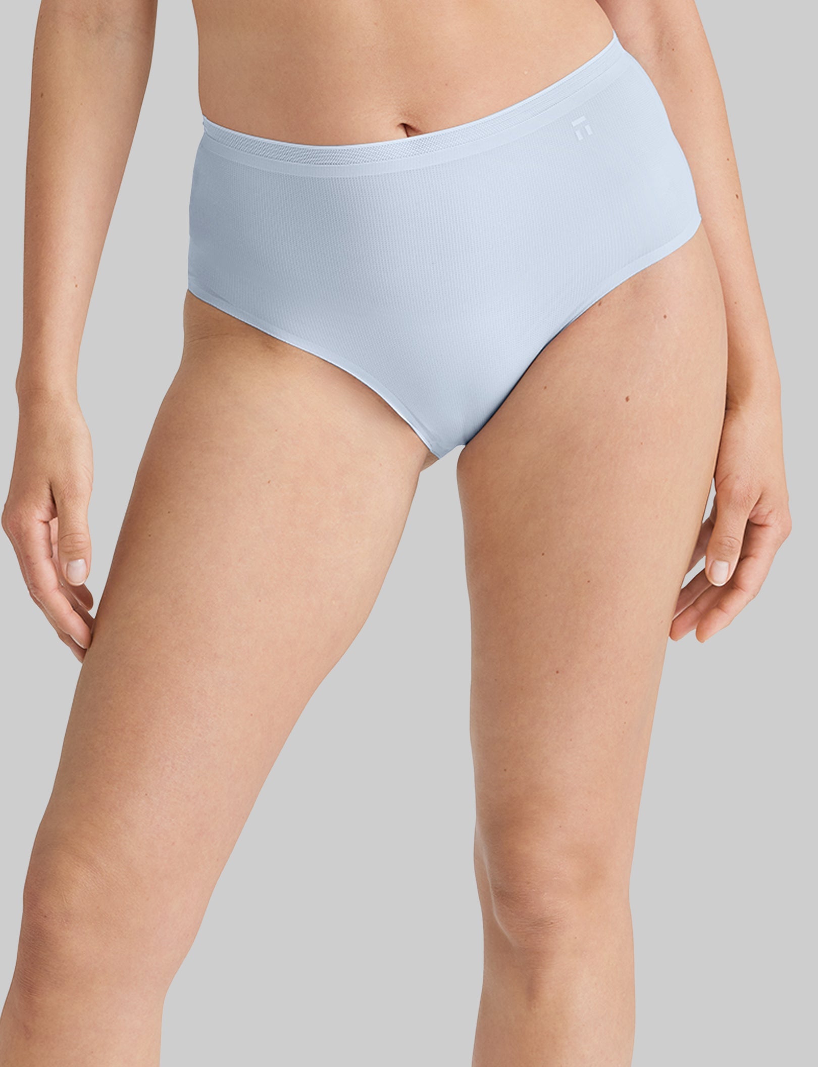 Women's High Rise Briefs - Soft Cotton Underwear for Comfort & Support - Perfect for Everyday Wear, Yoga & Lounge