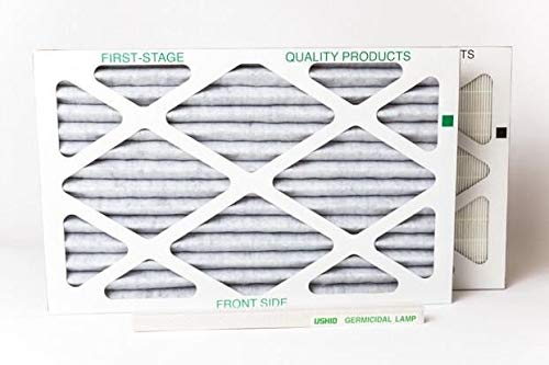 Authentic Ultra-Sun Sun-Pure SP-20 & SP-20C, TRIO-1000 & TRIO-1000P 5-Stage Air Purifier Replacement Filters with 2 UV Lights (Part 1RK006Q) - Perfect for Home, Office and Commercial Air Purification Systems