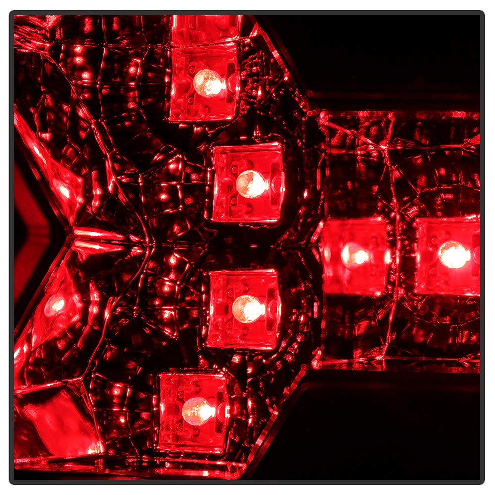 ACANII LED Tail Lights for 2010-2013 Chevy Camaro - Black Housing Brake Lamps Replacement (Driver & Passenger Side) - Upgrade Your Car's Style & Visibility for Night Driving & Custom Look