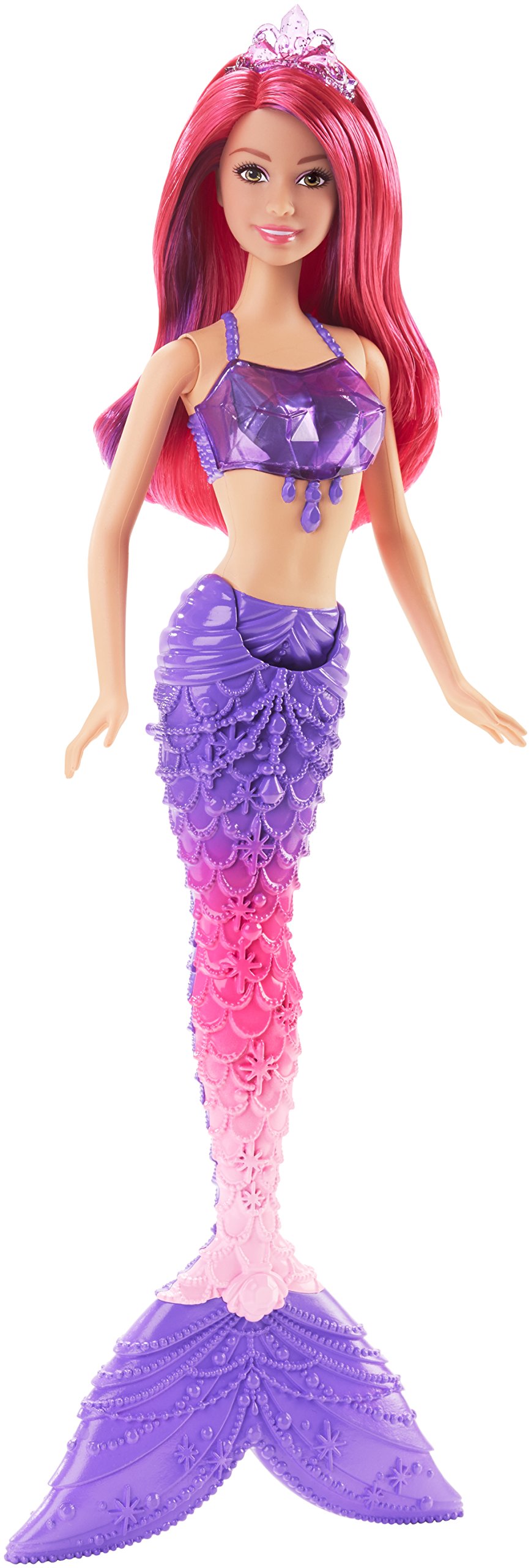 Barbie Mermaid Doll with Sparkling Gem Fashion - Perfect for Kids' Birthday Gifts, Underwater Play & Collectible Display