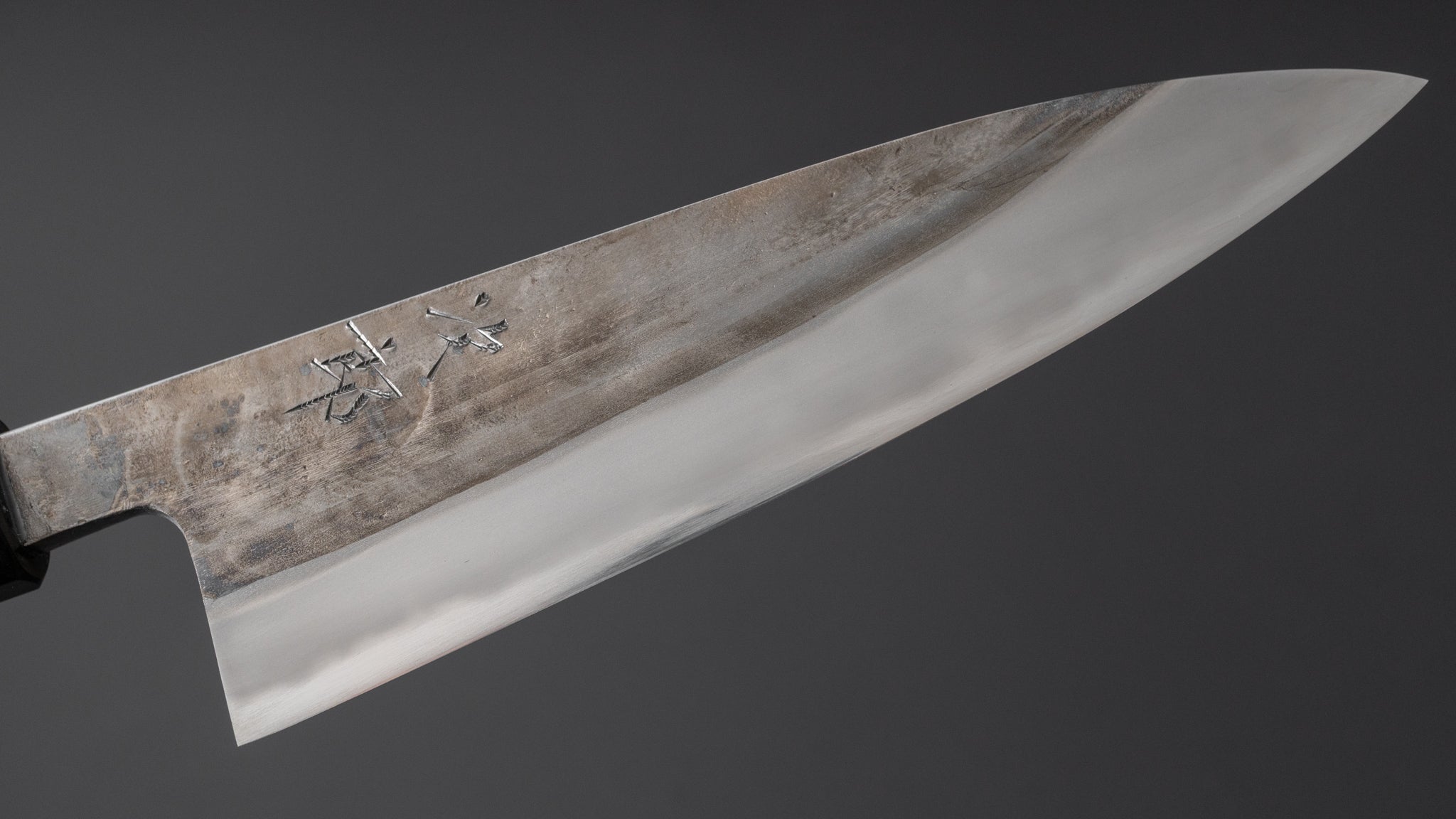 Jiro Tsuchime Petty Knife 150mm - Japanese High Carbon Steel Blade with Taihei Tagayasan Handle (#445) - Perfect for Slicing, Dicing & Precision Kitchen Tasks