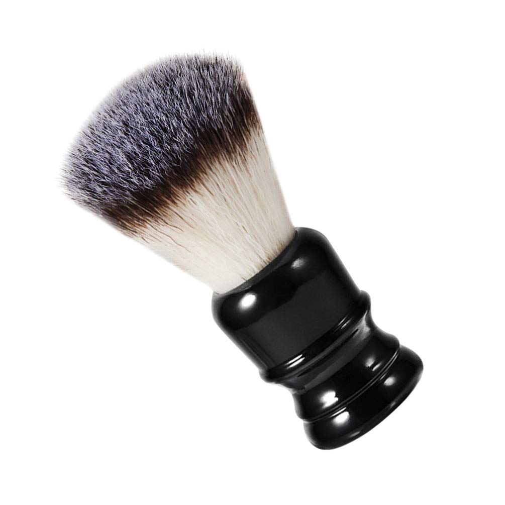 1pc Synthetic Beard Brush for Men - Soft Bristles Styling & Grooming Brush for Facial Hair, Mustache & Neck Duster - Perfect for Salon, Home Shaving & Daily Beard Care Routine