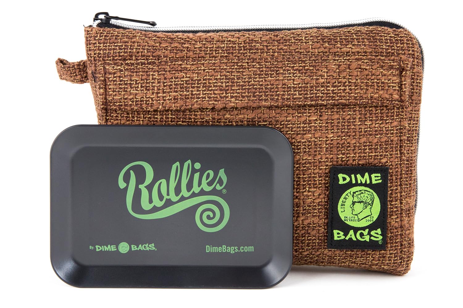DIME BAGS All-in-One Odor Proof Padded Pouch with Carbon Filter - Perfect for Travel, Storage & Discreet Organization