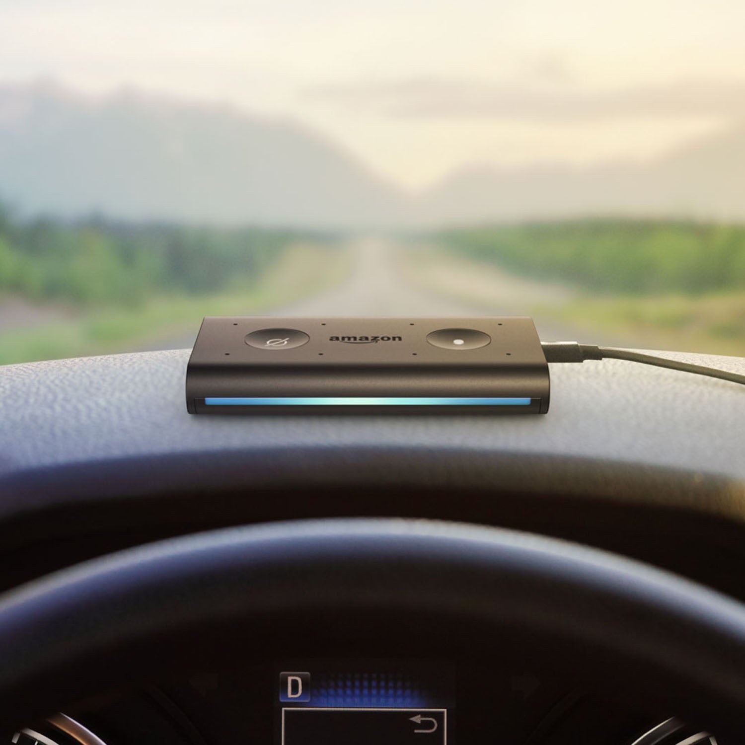Amazon Echo Auto with Alexa - Hands-Free Car Assistant for Music, Navigation & Smart Home Control - Perfect for Commuting & Road Trips