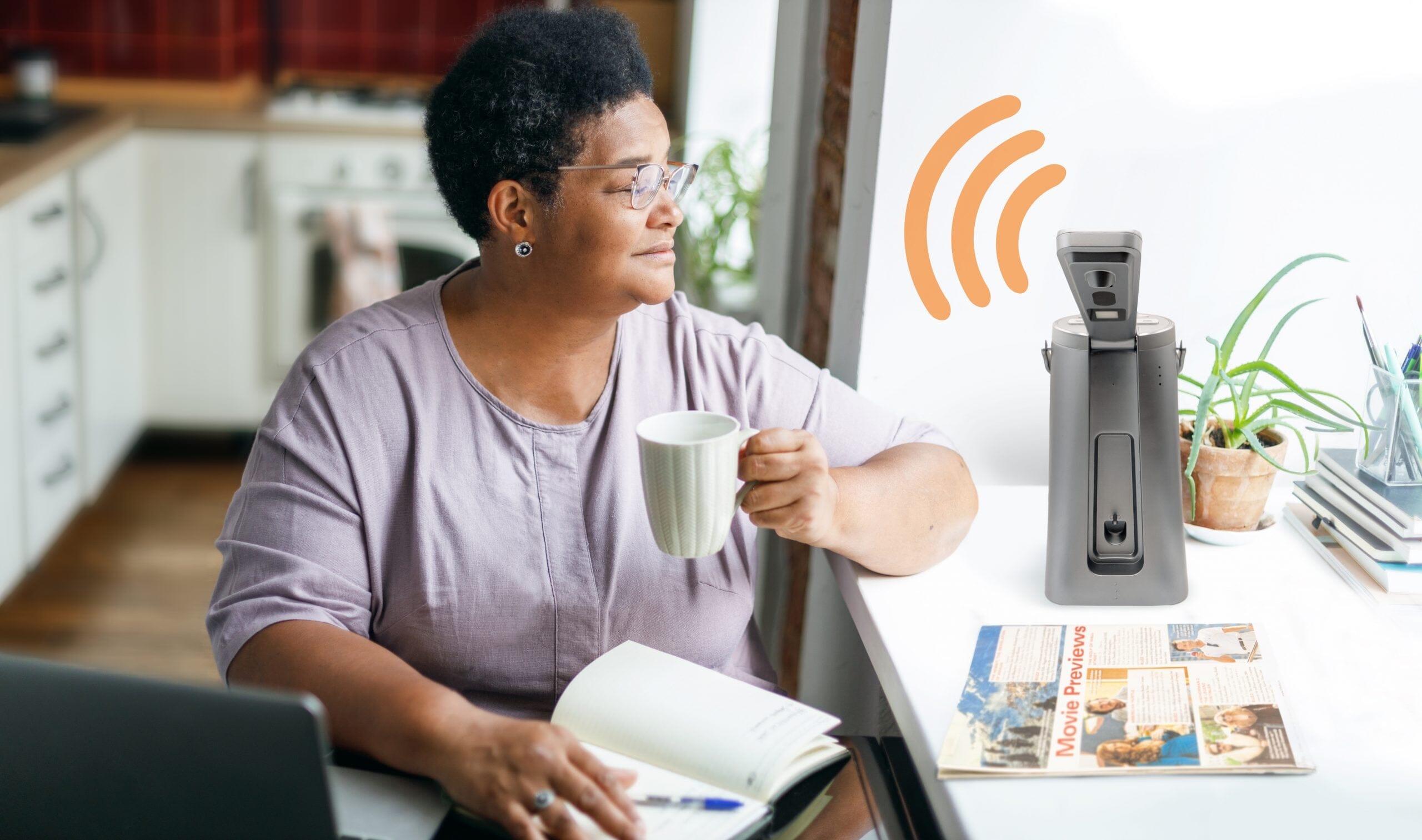 Odyssey Desktop Reader - High-Speed USB Document Scanner for Home & Office | Perfect for Digitizing Receipts, Contracts, and Photos | Compact & Portable Design for Easy Storage