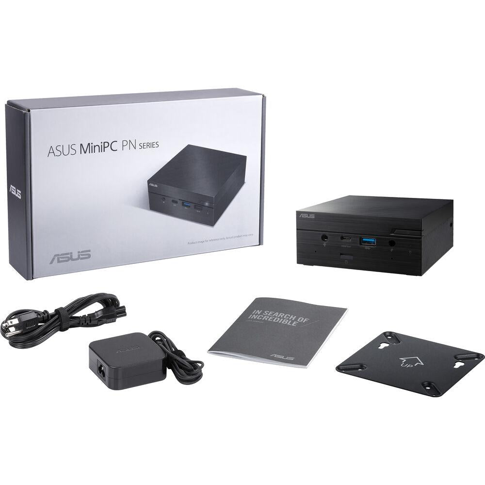 ASUS PN51 Mini PC - Hexa Core AMD Ryzen 5 5500U, 16GB RAM, 512GB SSD, Compact Desktop Computer for Home Office, Gaming & Entertainment