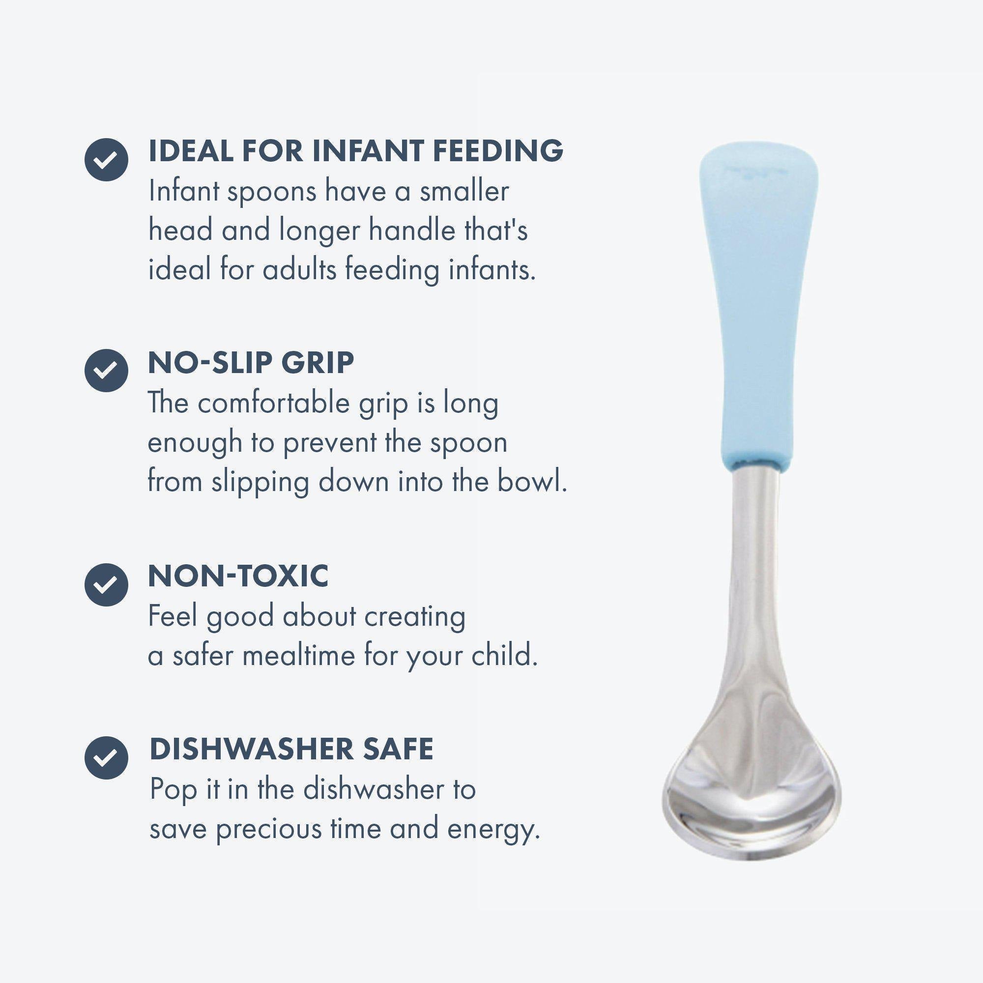 Avanchy Stainless Steel Baby Bowl with Spoon Set - BPA-Free, Leak-Proof Lid - Perfect for Baby-Led Weaning, Travel & On-the-Go Feeding (Magenta)