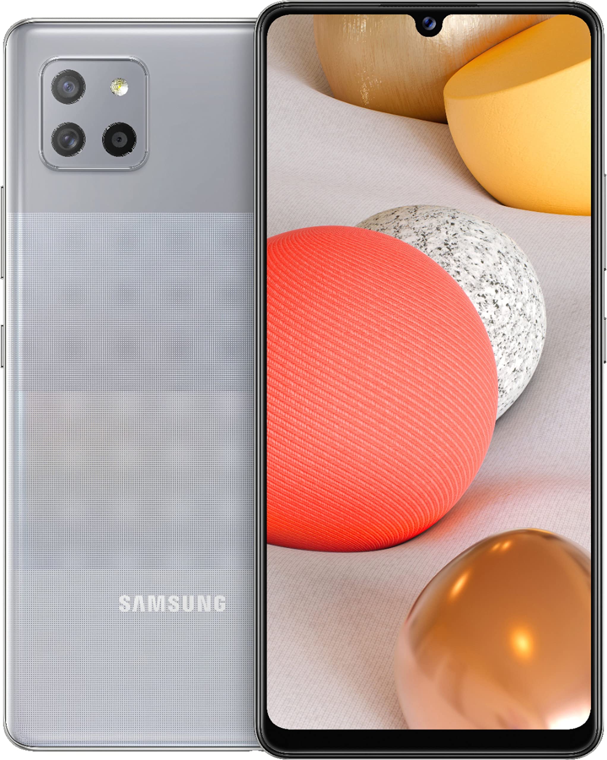 Samsung Galaxy A42 5G Unlocked Smartphone - 128GB Gray (Renewed) | Android Phone with Multi-Lens Camera & Long Battery Life | Perfect for Streaming, Gaming & Photography
