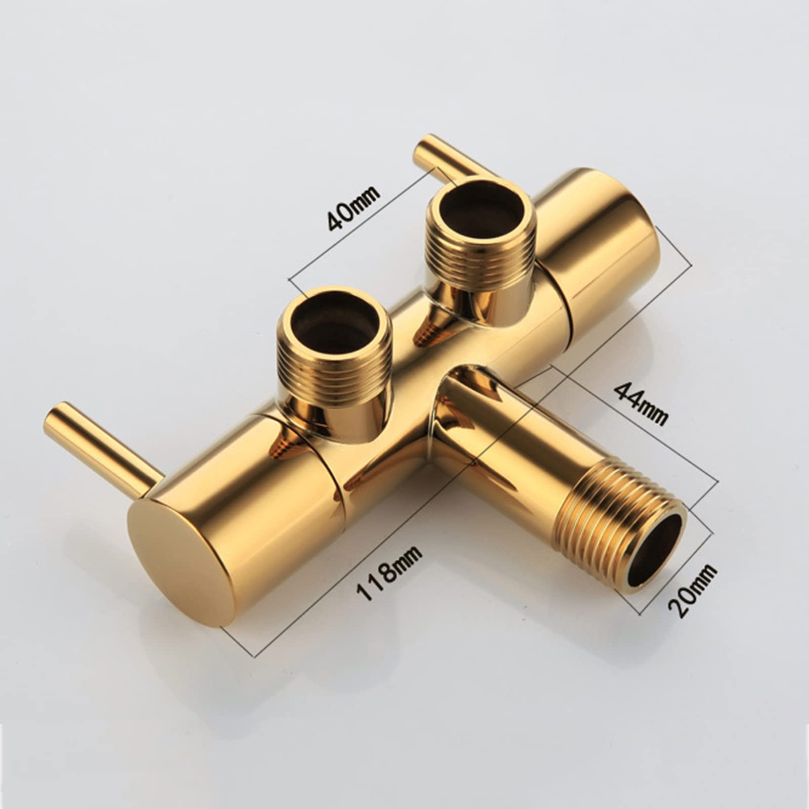 Brass Handheld Sprayer for Toilet - Gold Portable Diaper Sprayer Attachment with Hose for Feminine Wash & Baby Cloth Cleaning, Adjustable Water Pressure Control - Perfect for Bathroom Hygiene, Baby Care & Personal Cleaning