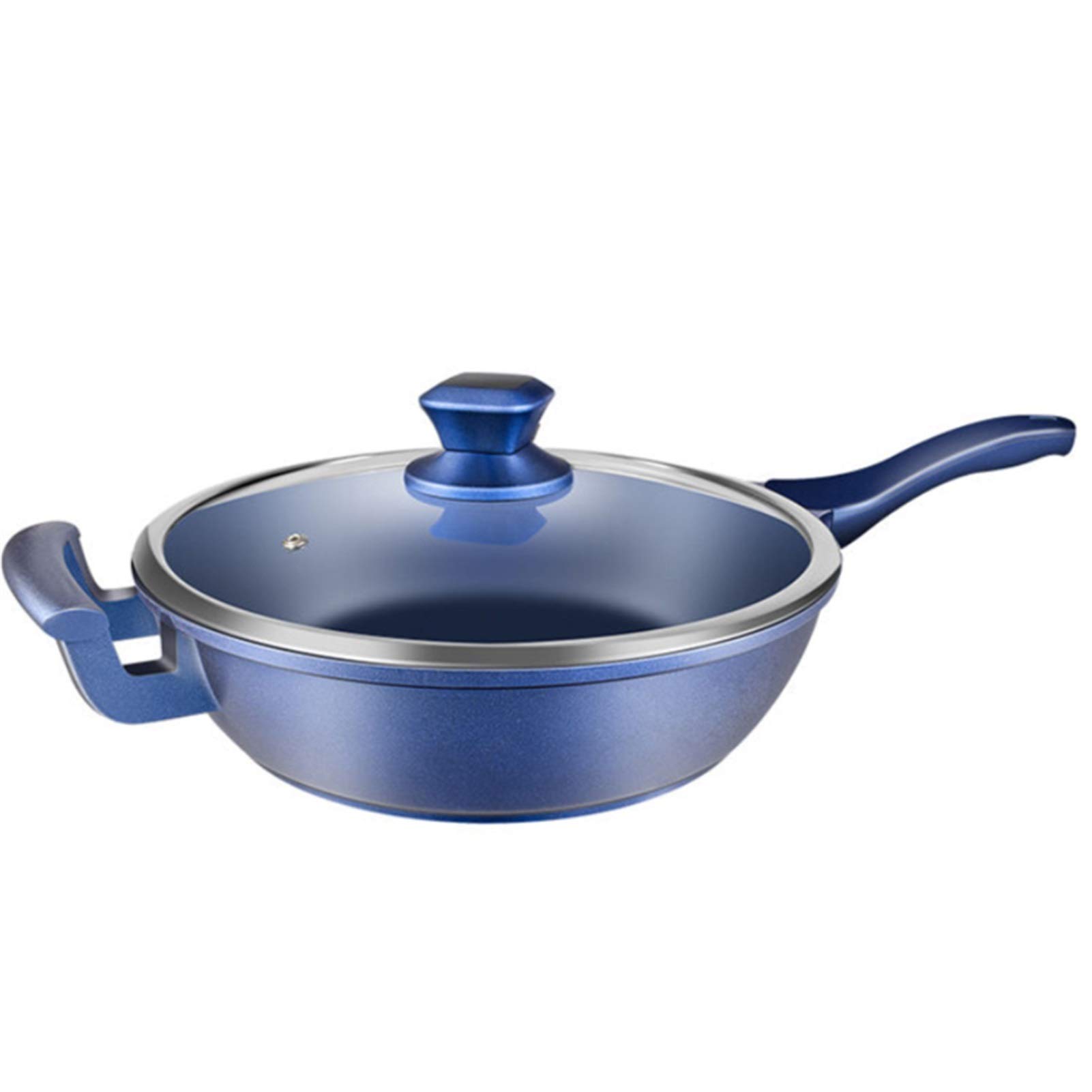 Chef's Classic Nonstick Fry Pan & Saucepan Set - Thick Heavy Duty Induction Compatible Cookware for Gas, Electric & Ceramic Hobs - Perfect for Sautéing, Frying & Everyday Cooking at Home