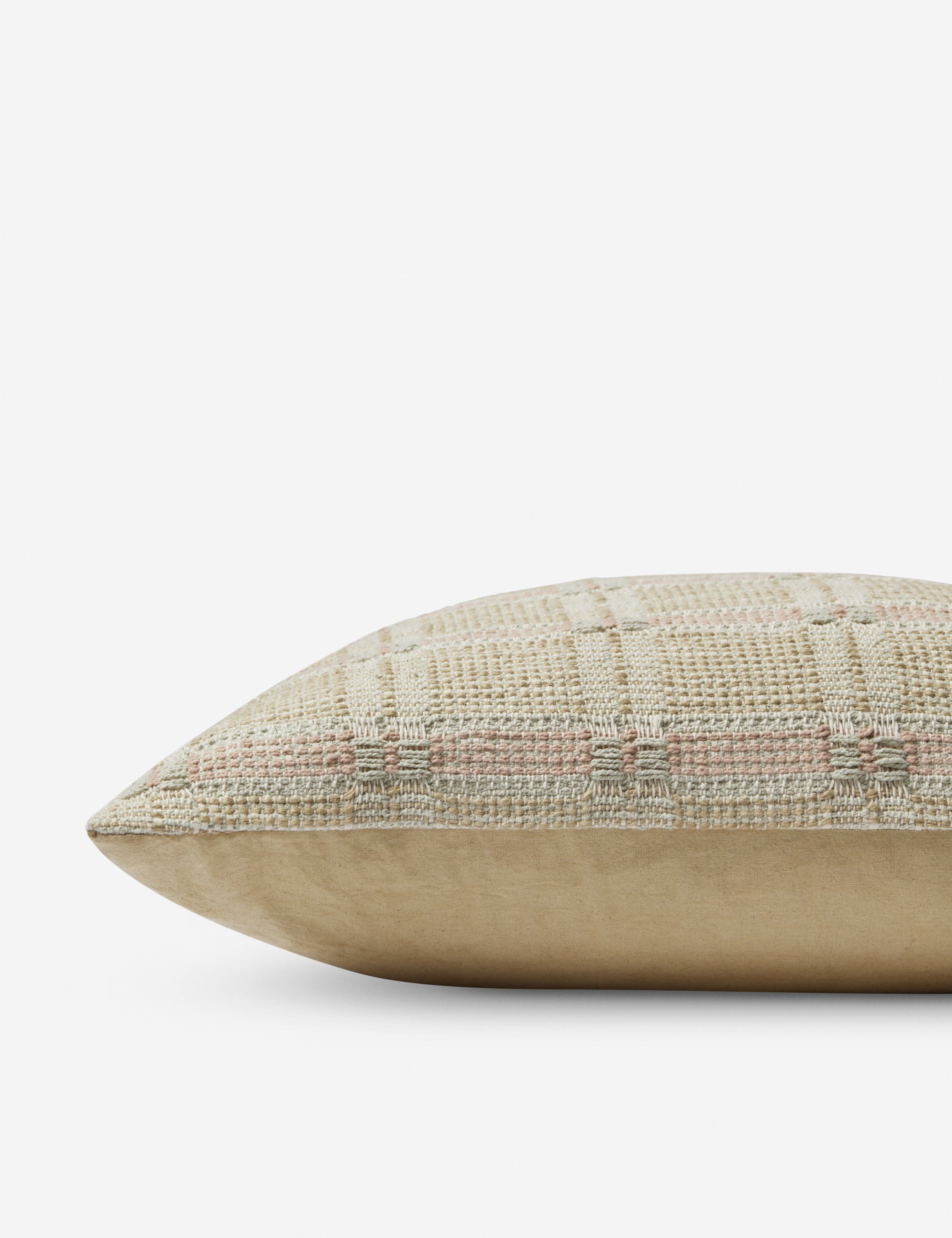 Amber Lewis x Loloi Cypress Pillow - Soft Decorative Throw Pillow for Living Room, Bedroom & Sofa - Boho Chic Home Decor Accent