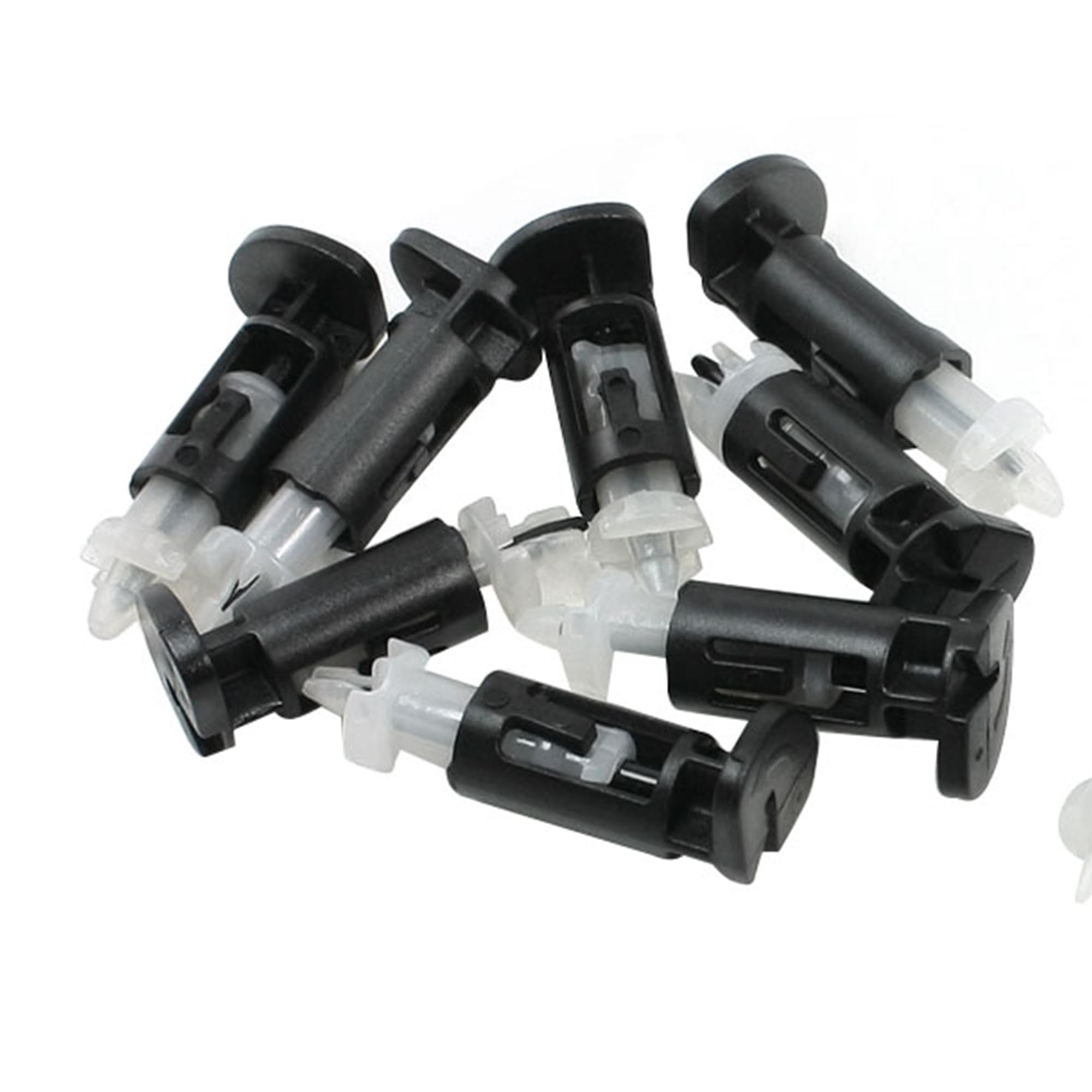 10Pcs Plastic Heatsink Mounting Clips for CPU Cooler | Secure 4-Way Mounting Pins | Ideal for PC Builds & Computer Upgrades