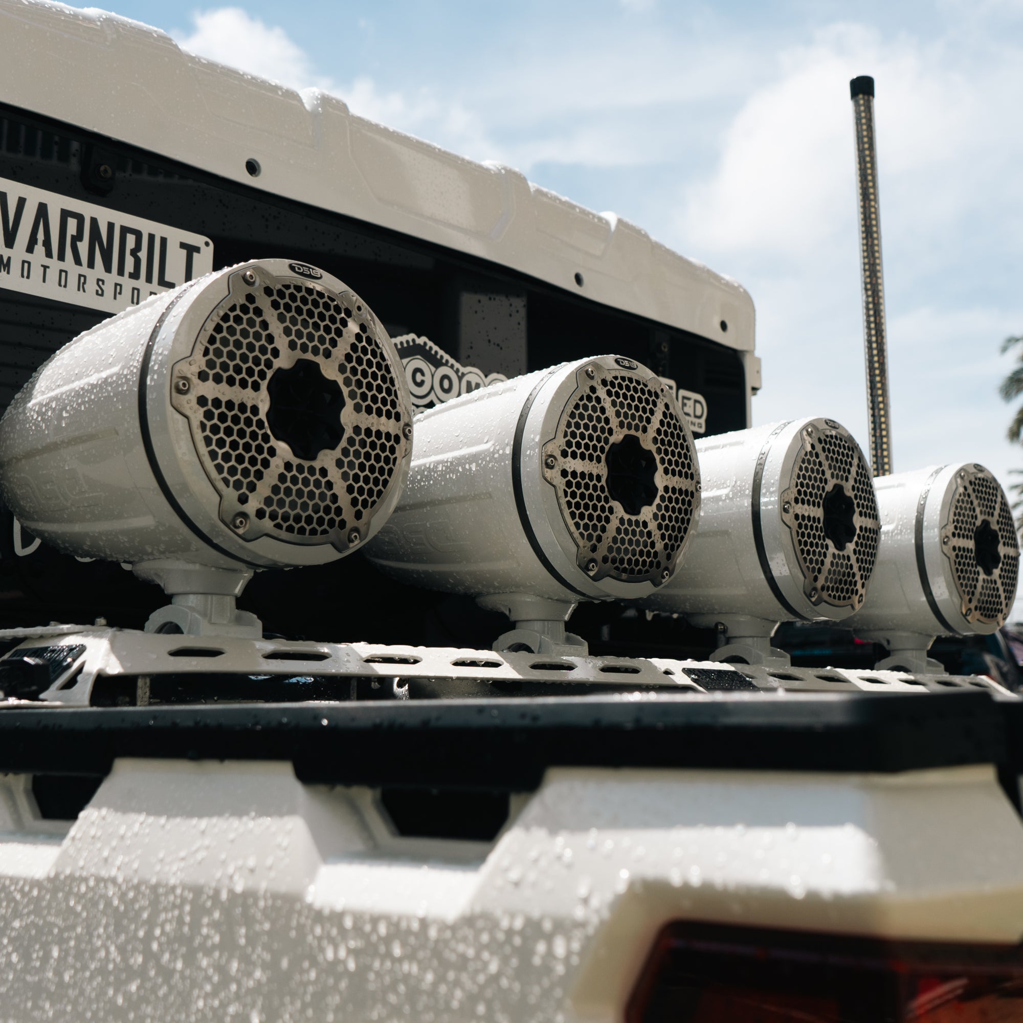 NXL 8 Marine and Powersports LED RGB Light Bar - 125 Watts RMS White - Perfect for Boats, ATVs, UTVs, and Off-Road Vehicles