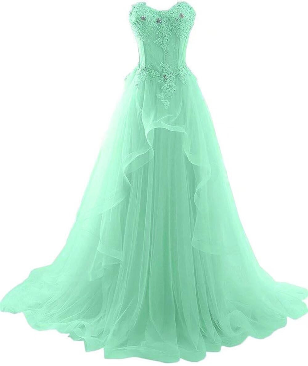 Elegant Lace Applique Quinceanera Dresses with Beaded Symmetrical A-Line Design - Perfect for Wedding, Prom & Special Occasions
