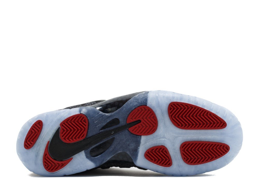 Nike Little Posite PRO GS Basketball Shoes for Kids - DK Grey Heather/Black - Lightweight & Durable for School Sports & Outdoor Play