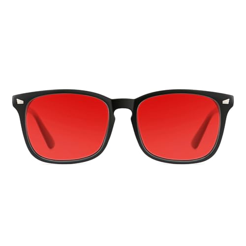 (Max Protect- Red Lens) 01-black