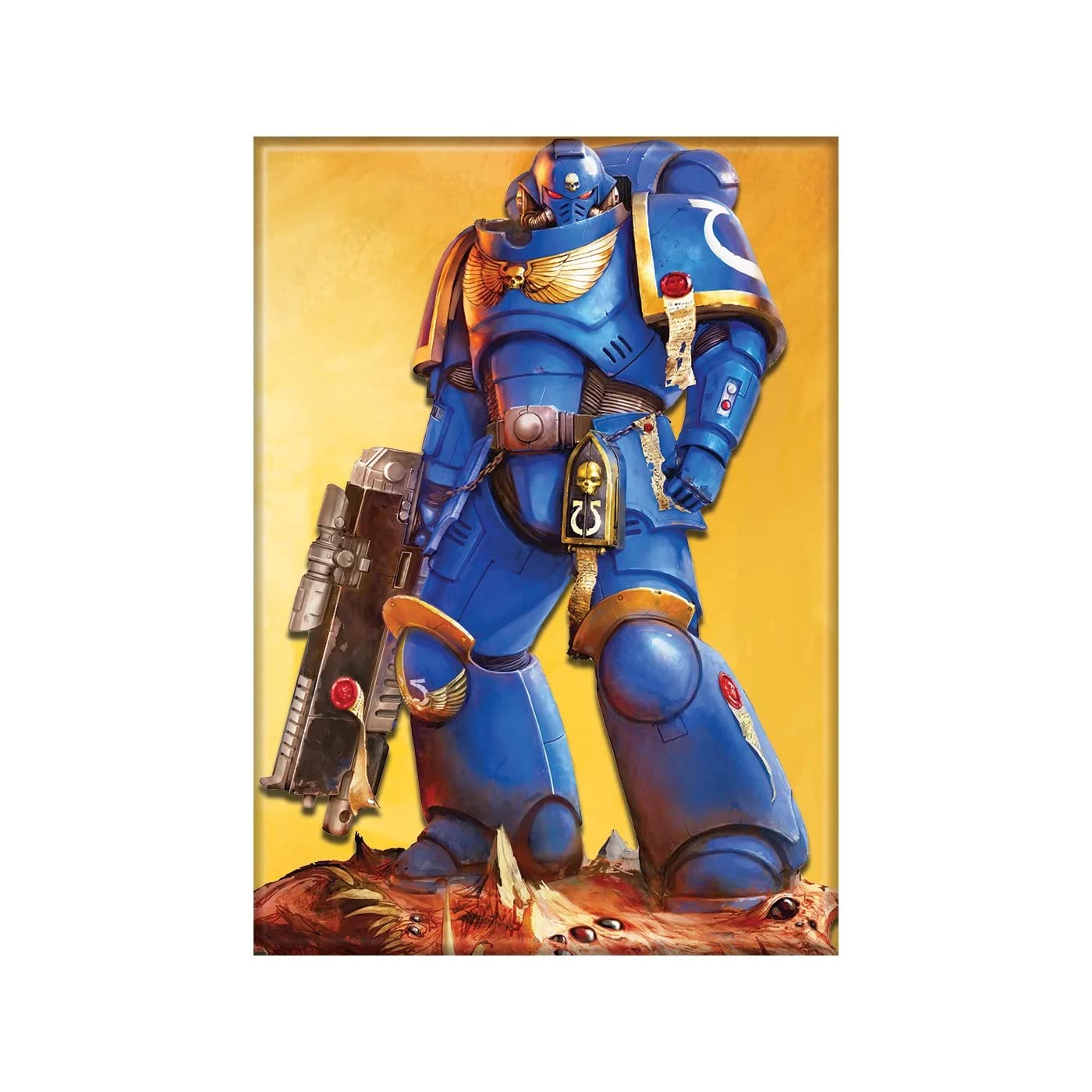 Ultramarines Intercessor Warhammer 40K Magnet - 2.5x3.5