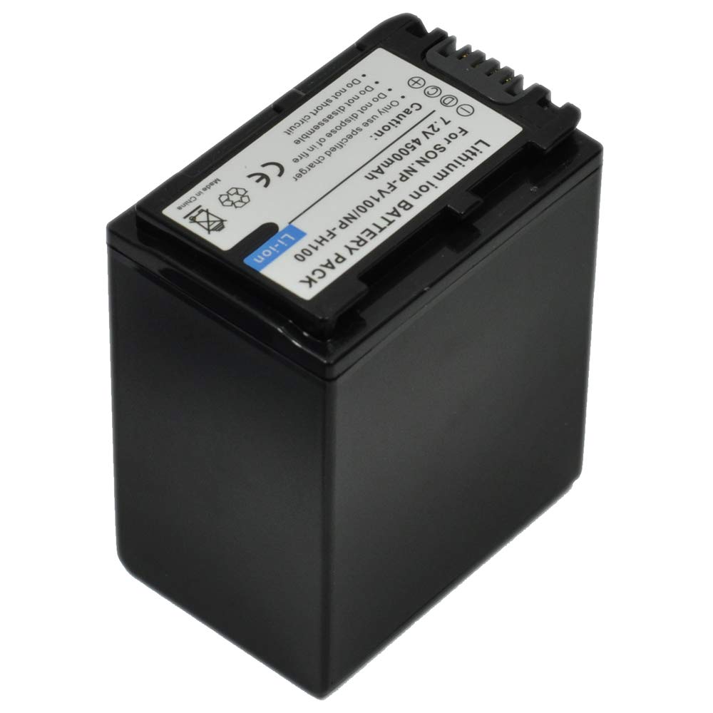 Replacement Camcorder Battery for Sony NP-FV100/NPFV70/NPFV50/NPFV30 - Compatible with DCR-SR100E/SR15E/SR190E/SR200E/SR300E Series - Perfect for Travel Vlogging, Home Videos & Outdoor Filming
