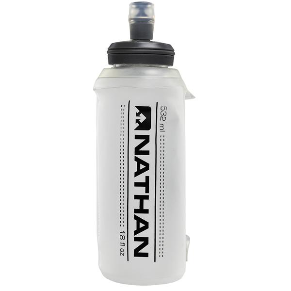 18oz Soft Flask with Bite Valve - Lightweight Collapsible Water Bottle for Running, Hiking, Cycling & Outdoor Adventures