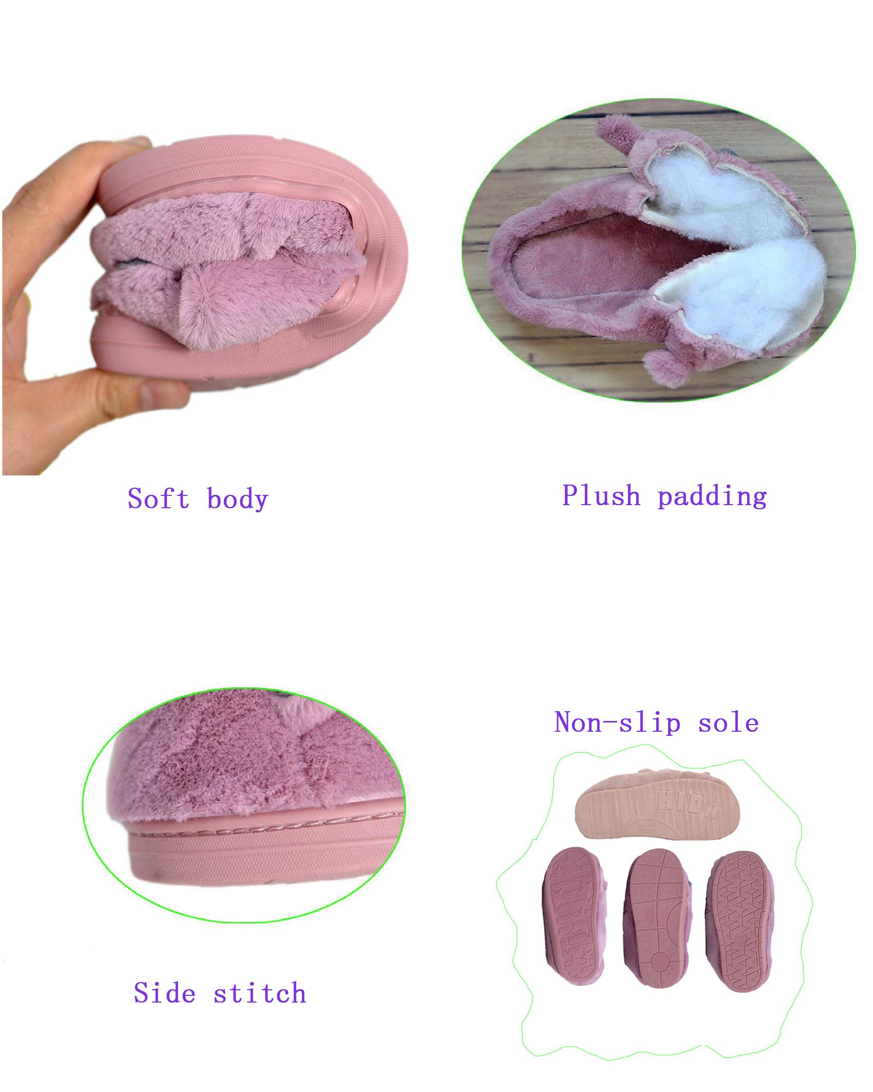 Animal Slippers for Women & Men - Cozy Plush Hippo House Slippers for Winter - Ultra Soft & Warm Indoor Footwear - Perfect for Lounging at Home, Relaxing & Keeping Feet Toasty