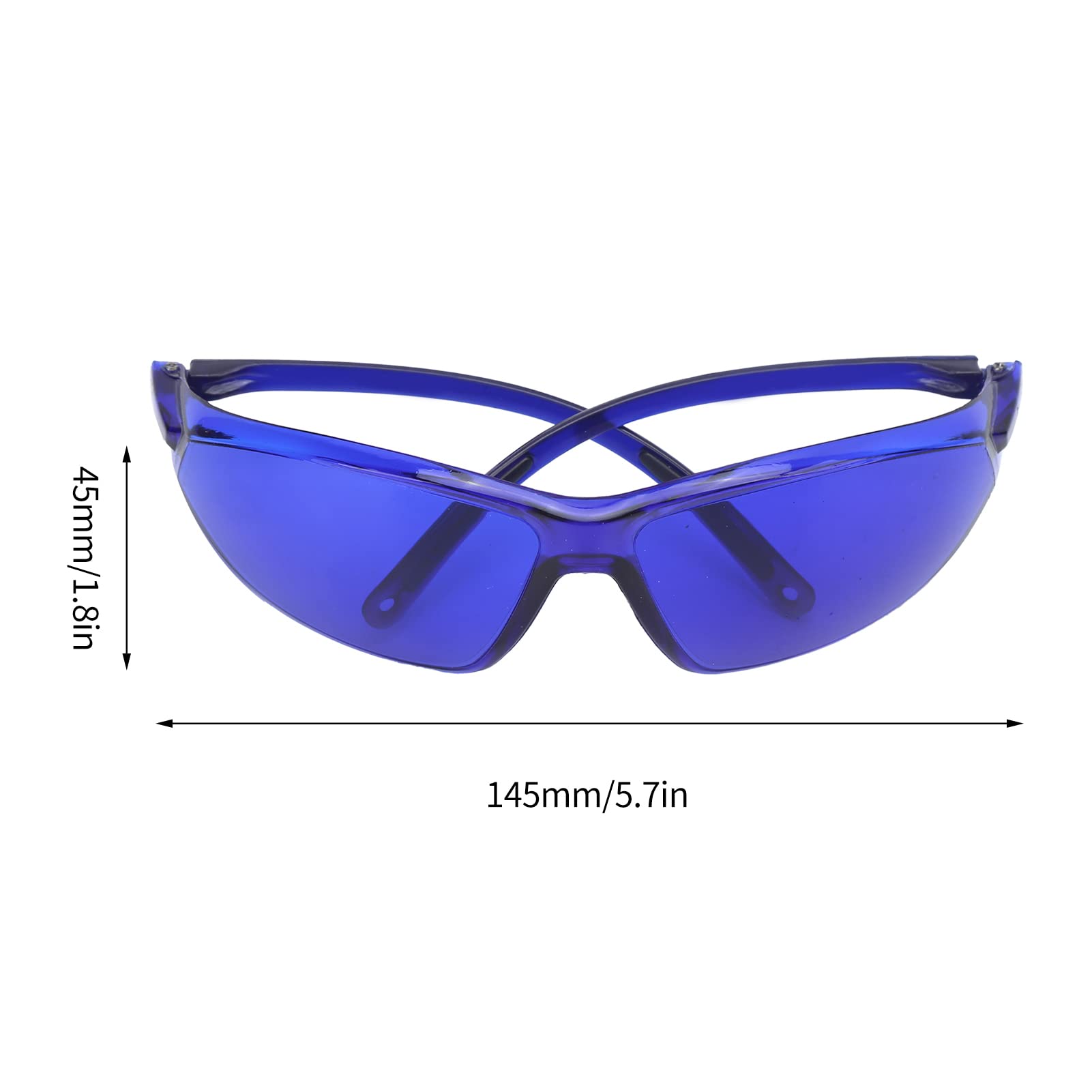 SPYMINNPOO Professional Golf Ball Finder Glasses - High Visibility Outdoor Golfing Glasses with Lens Cloth for Leisure & Sports | Perfect for Golfers, Driving Range & Course Play
