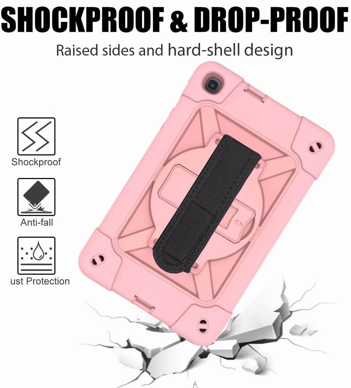 Shockproof Armor Case for Samsung Galaxy Tab A 8.4 (2020) T307 - Full Protection Back Cover with Military-Grade Drop Protection | Perfect for Travel, Work & School Use