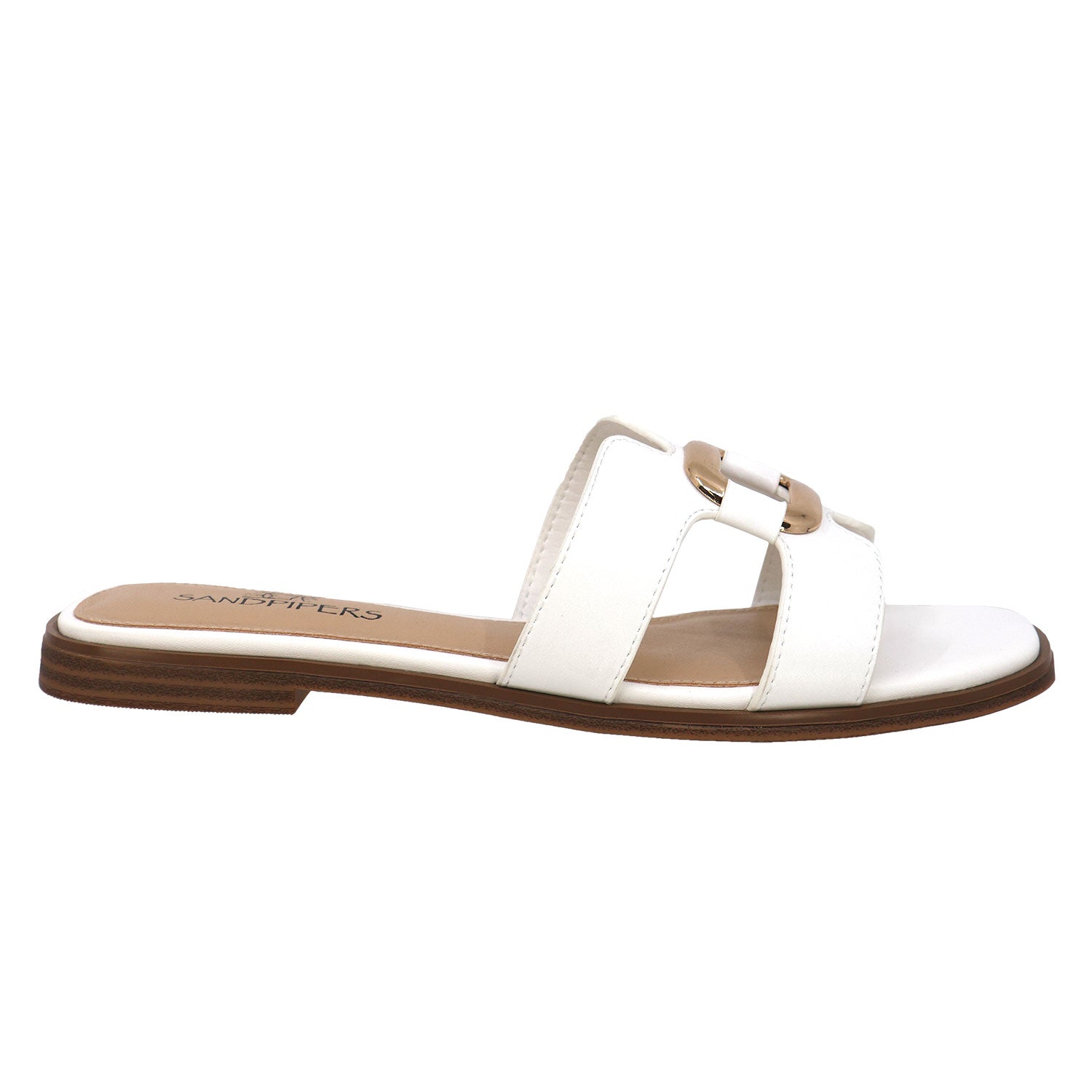 Women's Vienna Leather Slide Sandals - Comfortable & Stylish Casual Summer Shoes for Beach, Pool, and Everyday Wear