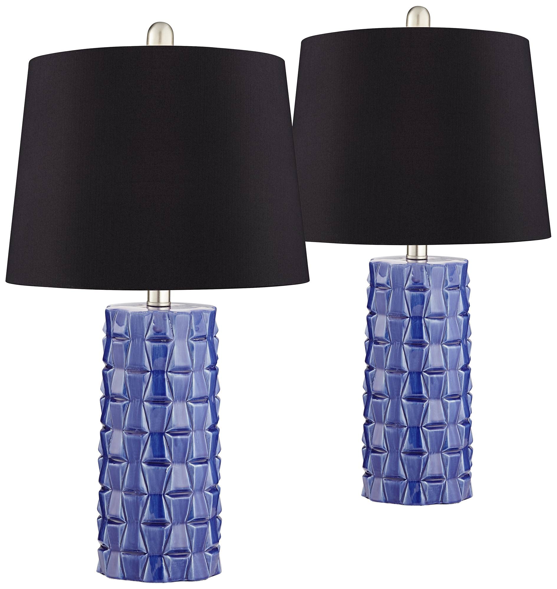 Modern Coastal Nautical Table Lamps Set of 2 - 24.5