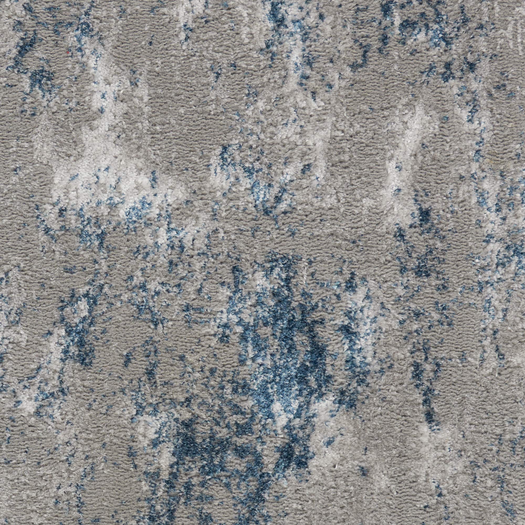Kathy Ireland Ki40 Royal Terrace Floral Grey/Blue 5'3