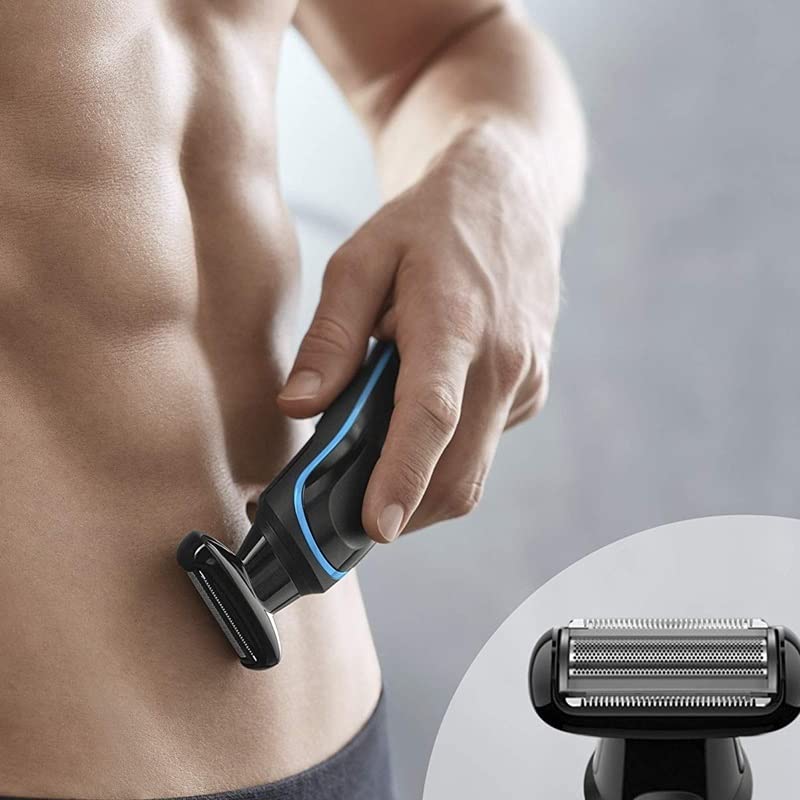 Professional Hair Clippers Set for Men - Electric Beard Trimmer, Body Groomer & Nose/Ear Hair Trimmer with Universal Voltage - Perfect for Home Grooming, Travel & Salon Use