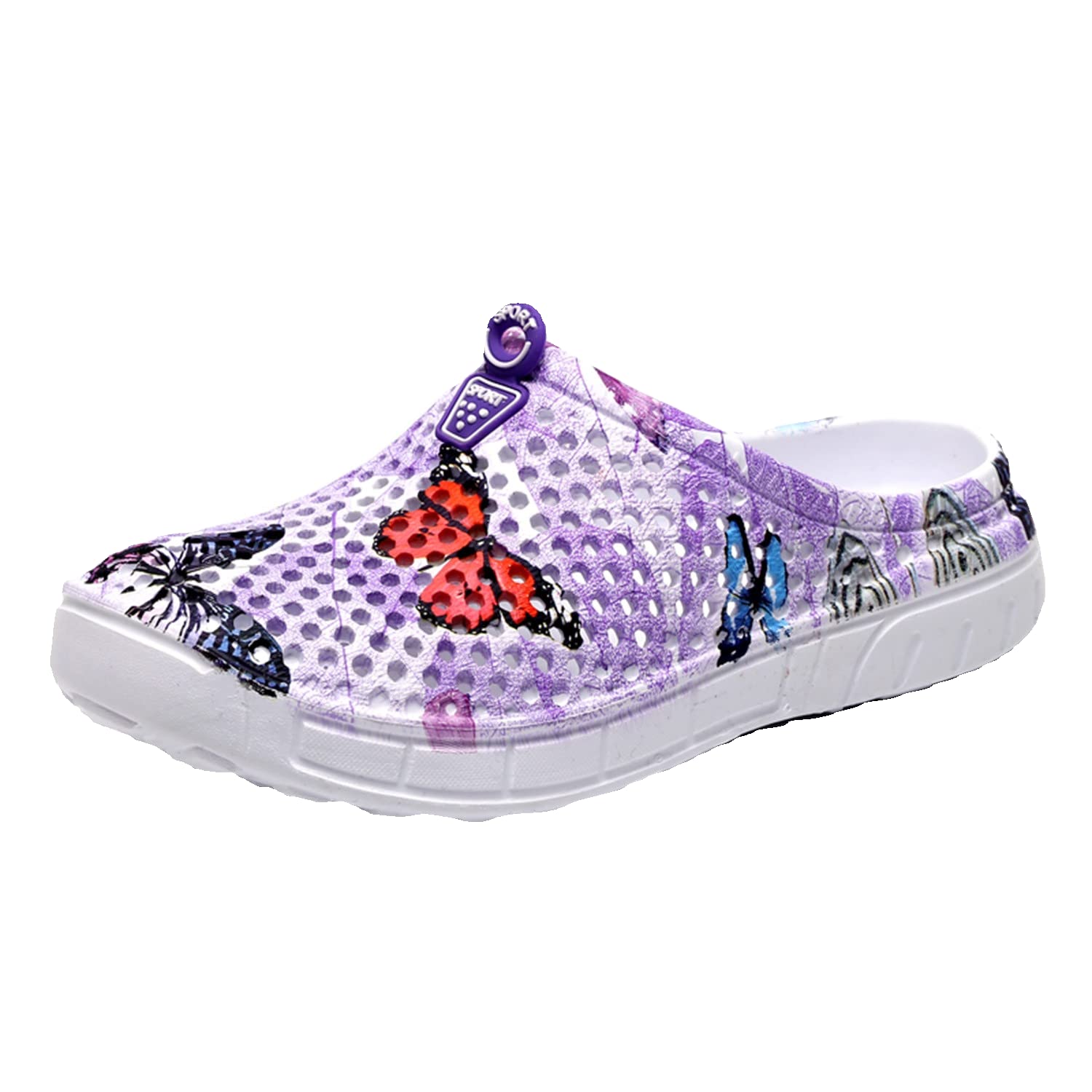 **Women's Garden Clogs - Breathable Water Shoes for Beach, Bathing, Walking & Travel - Comfortable Slip-On Footwear for Home & Outdoor Use**
