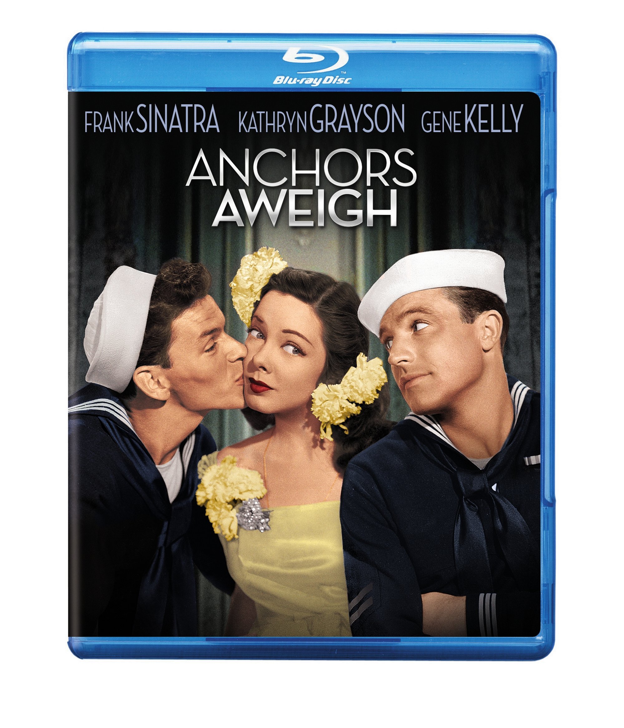Anchors Aweigh Blu-ray BD | Classic Musical Comedy Film Starring Frank Sinatra & Gene Kelly | Perfect for Movie Nights & Vintage Film Collections