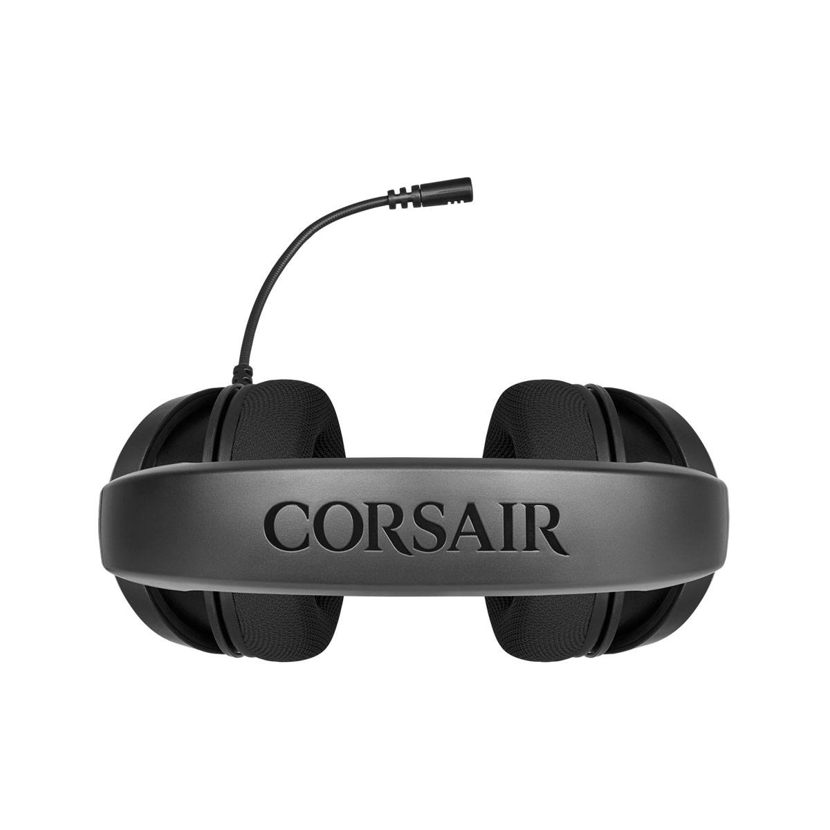Corsair HS35 Stereo Gaming Headset with Noise Isolation - Black | Comfortable Over-Ear Headphones for PC, PS4, Xbox & Mobile Gaming | Perfect for Esports, Streaming & Long Gaming Sessions