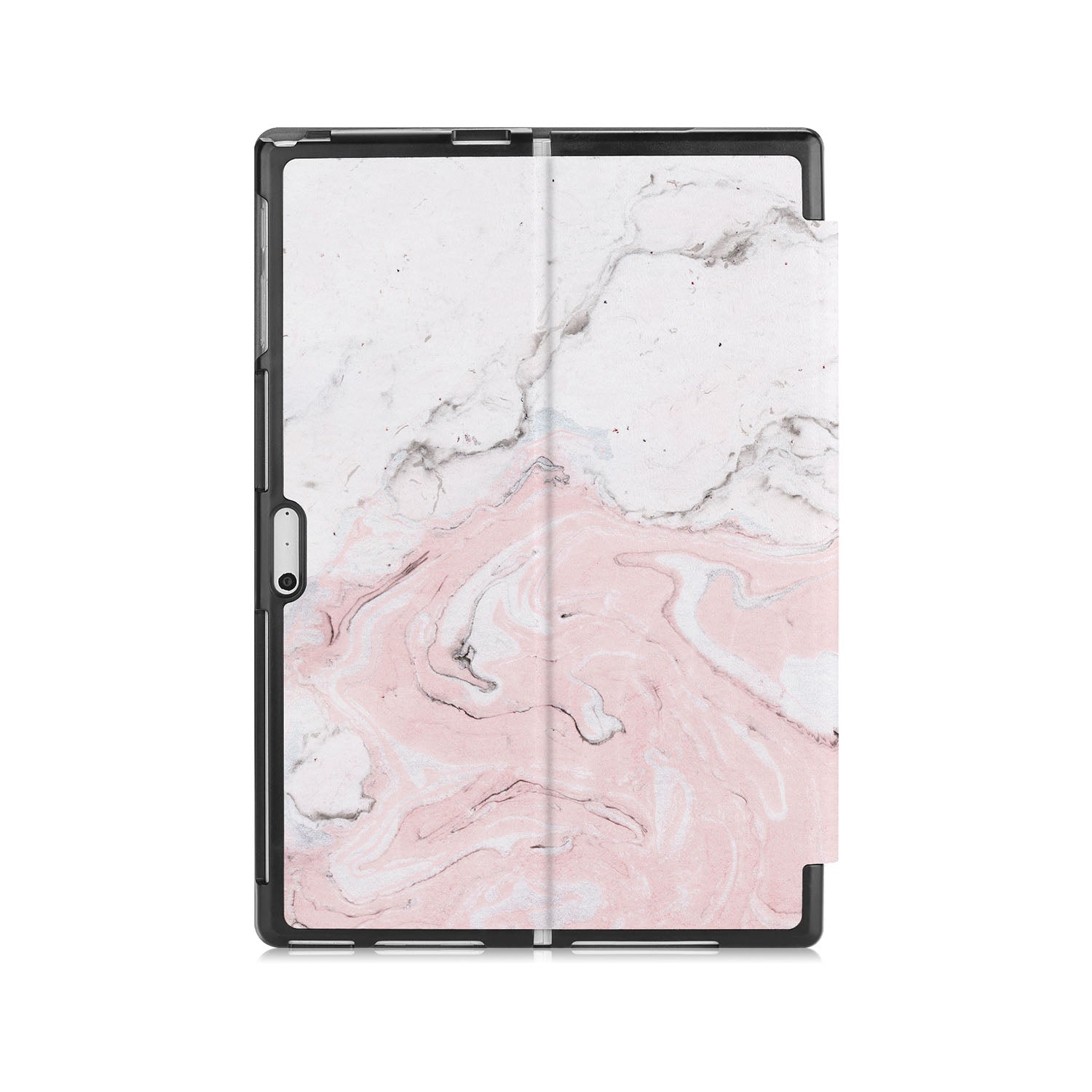 Microsoft Surface Case - Pink Marble Design Protective Cover for Surface Pro/Go/Laptop | Slim Fit, Shockproof & Scratch Resistant | Perfect for Work, Travel & School