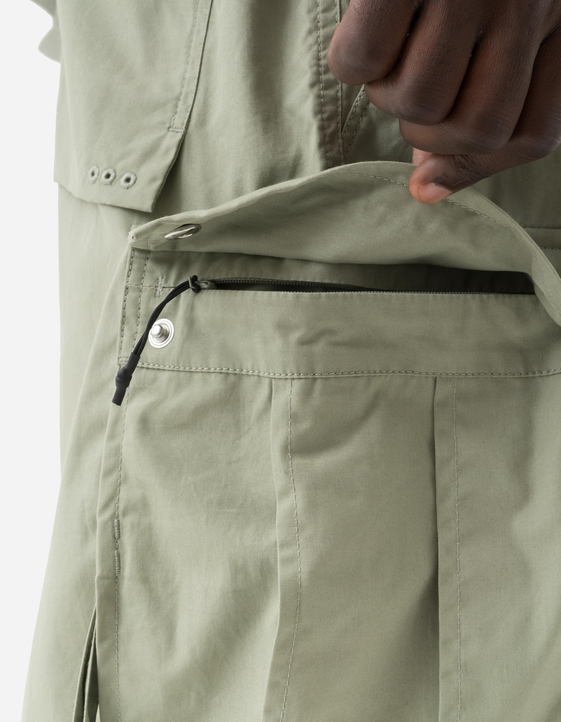Original 5300 Cargo Snow Pants Loose Fit Sage Green - Winter Outdoor Activities, Skiing, Snowboarding & Cold Weather Wear
