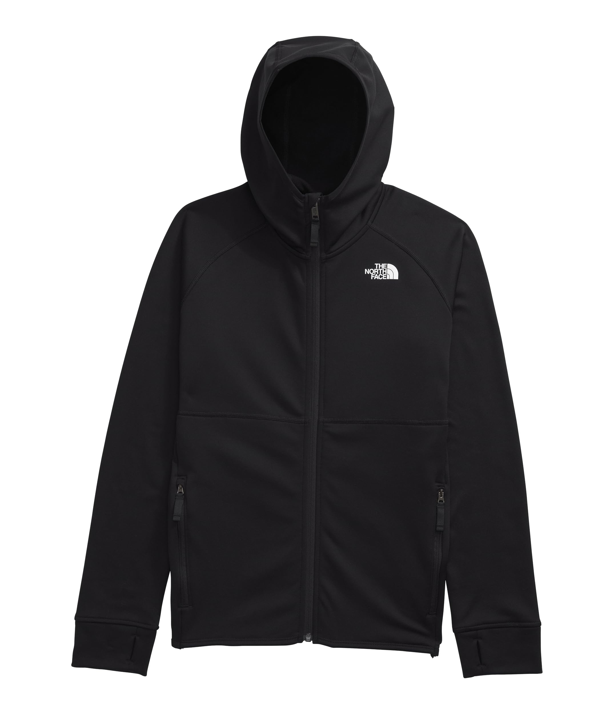 THE NORTH FACE Teen Canyonlands Full Zip Hoodie for Boys & Girls - Lightweight Fleece Jacket for Hiking, Camping & Outdoor Activities