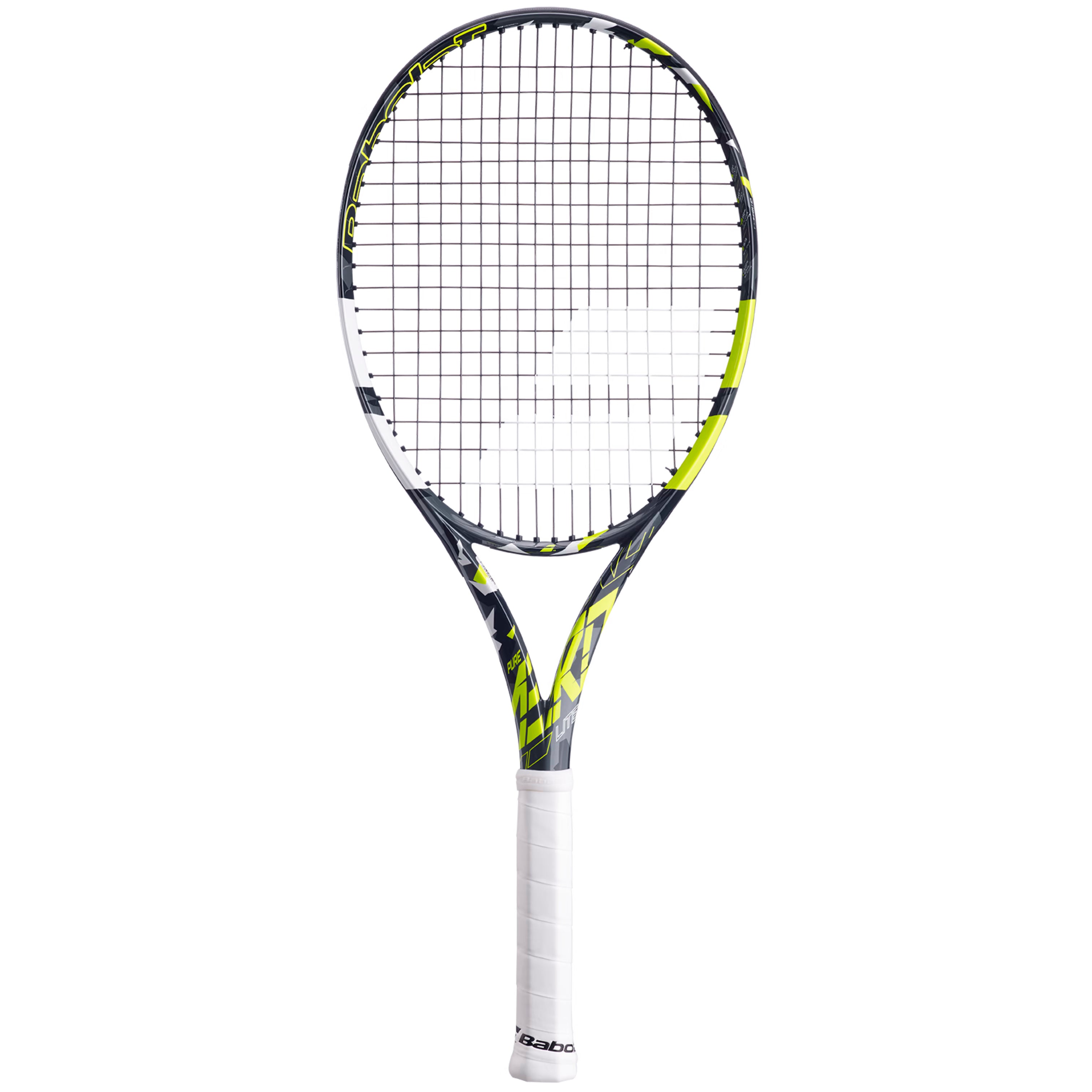 Babolat Pure Aero Lite Tennis Racket | Lightweight Carbon Fiber Racquet for Men & Women | Perfect for Beginners & Intermediate Players | Ideal for Training, Matches & Recreational Play