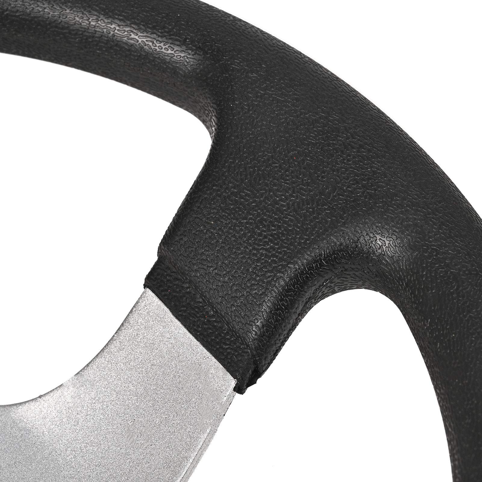 300mm Racing Steering Wheel with Cap for Taotao Go-Kart & Dune Buggy - High Performance Karting Accessory for Off-Road Racing and Track Competition