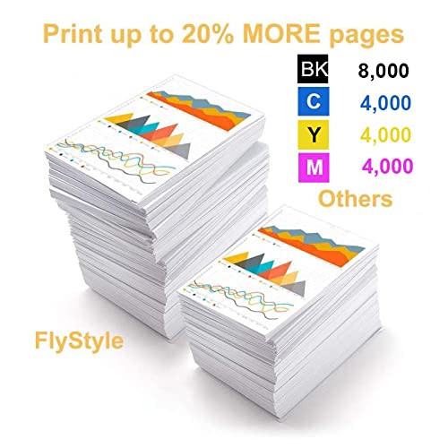 10-Pack (BK+C+Y+M) High-Yield Compatible Toner Cartridge for Brother 70C1XK0/70C1XC0/70C1XY0/70C1XM0 - Works with CS510/CS510de/CS510dte Laser Printers | Office & Home Printing Solution